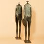 Sculptures, statuettes and miniatures - Coppia di Warrior by Paolo Staccioli decorative item - ART’Ù FIRENZE