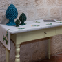 Homewear - Table Runner Linen/Natural Cotton | Hand Printed - COLORI DEL SOLE