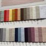 Linge de table textile - NAPPES ARTISANALES BRODÉES EN LIN LAVÉ (« PIERRE LAVÉE ») - MAISON GALA