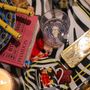 Gifts - Vitelli Zebra Teddy Bear Patterned Oval Cigar Ashtray - VITELLI DESIGN STUDIO