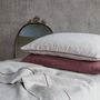 Bed linens - Top Sheet with piping - ONCE MILANO