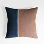 Fabric cushions - Yoko 3 black striped cushion - ML FABRICS