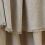 Homewear - Canvas Linen Throw - ONCE MILANO