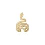 Jewelry - Serpentine Gold-Plated Ring - COLLECTION CONSTANCE