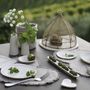 Assiettes de réception - collection en gres artisanal naturel - FIORIRA UN GIARDINO SRL