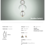 Ceiling lights - Bonbon Single Module Large Smoke Glass - ATOLYE STORE