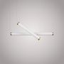 Ceiling lights - Acrylic Linear Set Of 2 - ATOLYE STORE