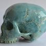 Sculptures, statuettes et miniatures - Crâne en céramique - TODINI SCULTURE