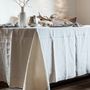 Table linen - Linen Tablecloth with Large Border - ONCE MILANO