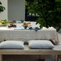 Linge de table textile - Nappe en lin avec franges - ONCE MILANO