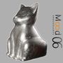 Ceramic - Bianca Miao - CeraMicino - a Cat statuette - MOOD06 ARREDO E ARTE BY COMPUTARTE®