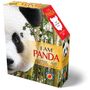 Children's arts and crafts - I AM Puzzle Poster Size: PANDA - MADD CAPP