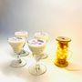 Decorative objects - GLASS CANDLE WORKS OR CRYSTAL S or M - CHARITY BOUGIES DE NY