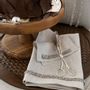 Linge de table textile - Serviette en lin  - HOME COUTURE