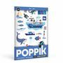 Children's games - Mini Poster Sea - 26 STICKERS  - POPPIK
