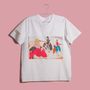 Apparel - Large interior with three girls, T-shirt - RECLS ®