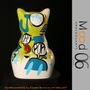 Unique pieces - Bianca Miao - CeraMicinoARTE - a Cat statuette - Unique Art piece made by Willow - Filippo Bruno - MOOD06 ARREDO E ARTE BY COMPUTARTE®