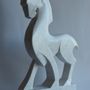 Sculptures, statuettes and miniatures - White Horse - TODINI SCULTURE