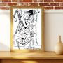 Paintings -  CHINESE INK DRAWINGS Original Works  - L'ATELIER D'ANGES HEUREUX