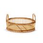Decorative objects - BAMBOO TRAY WITH HANDLES Ø30X14 MS21503 - ANDREA HOUSE