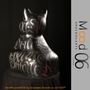 Unique pieces - Bianca Miao - CeraMicinoARTE - a cat statuette - Unique piece of Art made by GEP - Giuseppe Caserta  - MOOD06 ARREDO E ARTE BY COMPUTARTE®