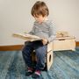 Children's tables and chairs - Dindola, the three in one chair - NINIDESIGN
