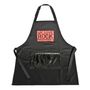 Barbecues - Black BBQ Apron Printed Faux Leather - WE LOVE ROCK