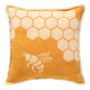 Fabric cushions - Bee Wool Cushion Cover - 45 x 45 cm - J.J. TEXTILE LTD
