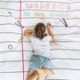 Bed linens - doodle duvet cover - single - EATSLEEPDOODLE