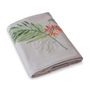 Bed linens - Cotton percale embroidered bed linen Amazonie - TRADITION DES VOSGES