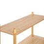 Bookshelves - OAK SHELF 80X30X149 MU21533 - ANDREA HOUSE