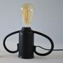 Design objects - Upcycling design lightnong Gas Plug Black - ARTJL
