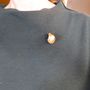 Jewelry - Brooch Chestnut skin ND20 399 - LITTLE NOTHING - PAULA CASTRO
