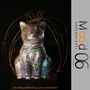 Unique pieces - Bianca Miao - CeraMicinoARTE - a Cat statuette - Unique Art piece made by Laura D'Andrea - MOOD06 ARREDO E ARTE BY COMPUTARTE®