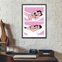 Poster - Art Print - with the Sorlet sisters - SERGEANT PAPER