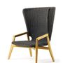 Lawn armchairs - Knit collection, High Back armchair - ETHIMO