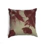 Fabric cushions -  100% Linen Cushion Cover Flowers  - TRACES OF ME