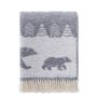Throw blankets - Moon Pure Wool Throw - 130 x 190 cm - J.J. TEXTILE LTD