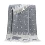 Throw blankets - Moon Pure Wool Throw - 130 x 190 cm - J.J. TEXTILE LTD