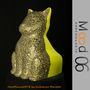 Unique pieces - Bianca Miao - CeraMicinoARTE - a Cat statuette - Unique Art piece made by Guillermo Mariotto - MOOD06 ARREDO E ARTE BY COMPUTARTE®