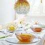 Art glass - IN-OLTRE - Handmade glass tableware - Yellow shades - STUDIOSILICE