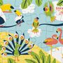 Jeux enfants - Puzzle 24 pièces Oiseaux - Made in France - COQ EN PATE
