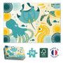 Children's games - Puzzle 70 pieces Ocean - Made in France - COQ EN PATE