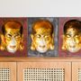 Unique pieces - Lacquered Buddha's Face - THE ANNAM HOUSE