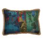 Fabric cushions - Clovers cushion cover - TRACES OF ME