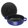 Frying pans - Chistera Braiser Deep Blue - STAUB