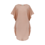 Sleepwear - Lotus Silk Dress | Cocoa Butter - THE ANNAM HOUSE