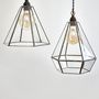 Hanging lights - NUDE - Handmade glass lights - Anna and Anita  - STUDIOSILICE