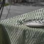 Linge de table textile - Nappe 100% lin « Géométrique » - EVA