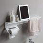 Bath towels - shelf made of aluminium  - EVER LIFE DESIGN
